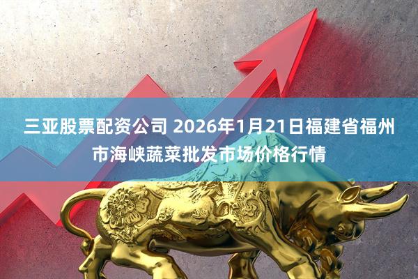 三亚股票配资公司 2026年1月21日福建省福州市海峡蔬菜批发市场价格行情